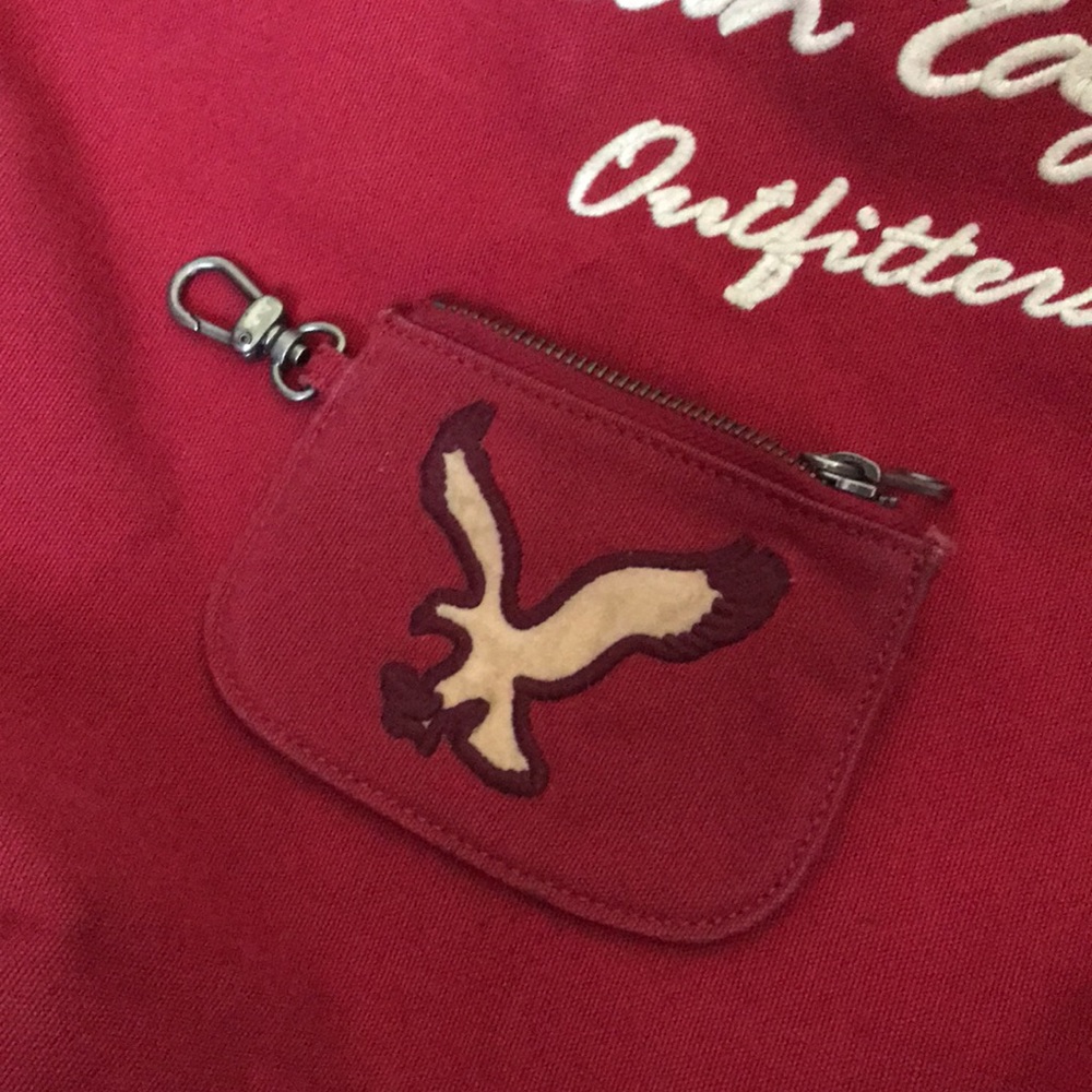 American Eagle Tote, Purse, Bag-RED - Picture 8 of 8